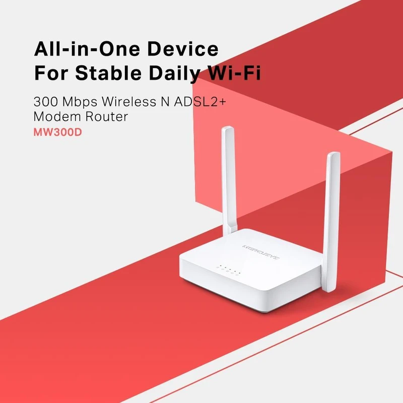 حداکثر سرعت انتقال داده و اطلاعات تا 300Mbps مودم MW-300D